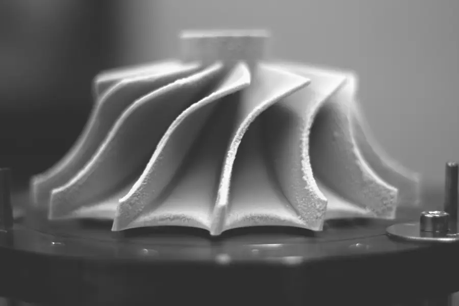 Laufrad aus dem 3D-Metalldruck